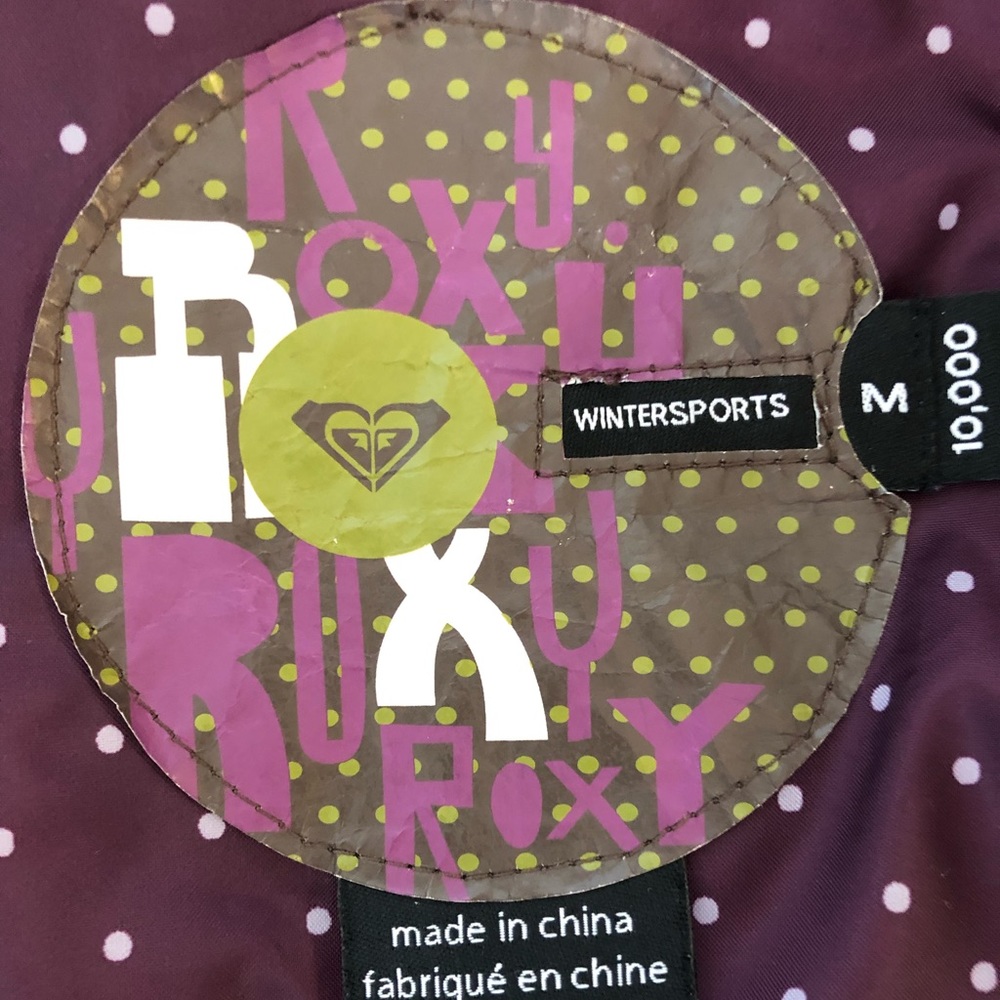 Roxy Purple Snowboard/Ski Jacket, Size Medium - Picture 2 of 10